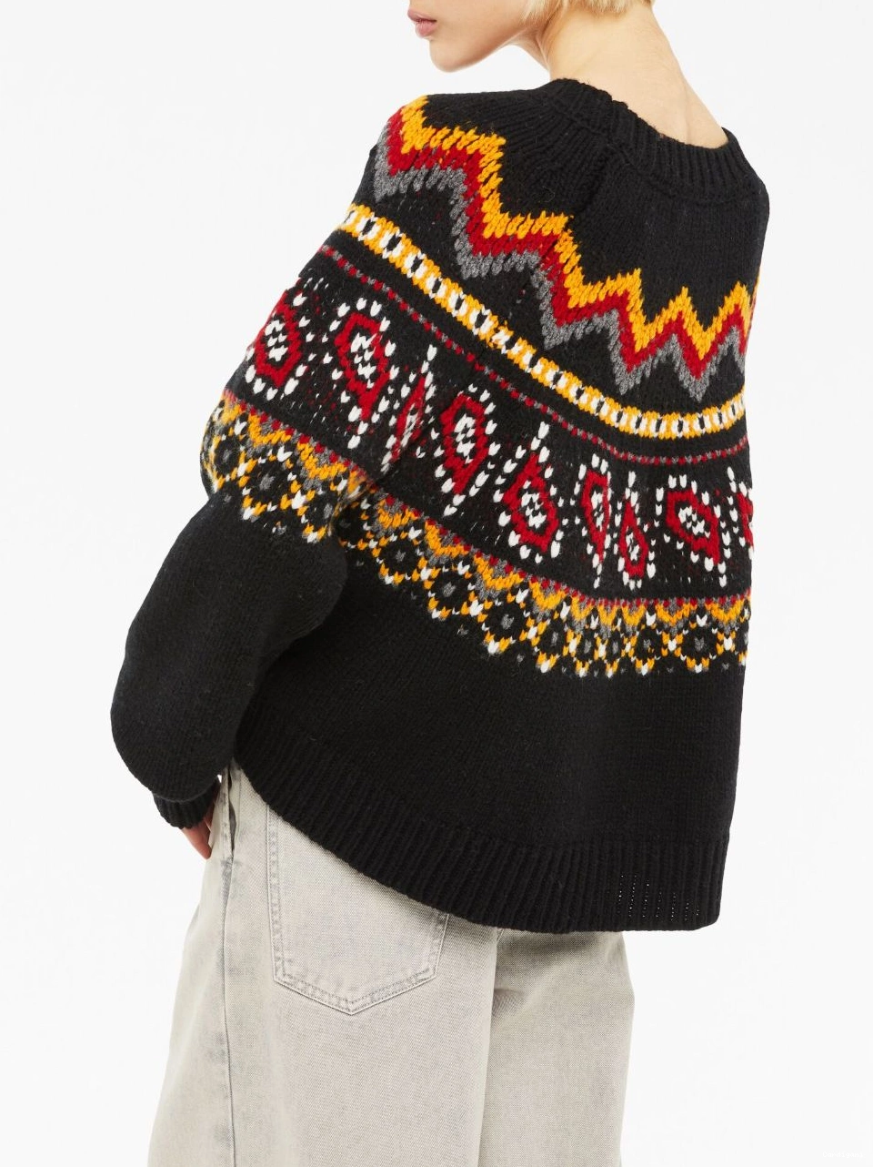 Affordable jumper intarsia-knit Women Antarctic Alanui Circle 0811